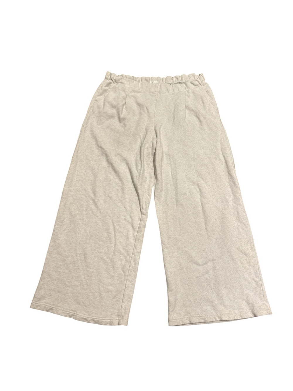 aerie Kids Wide-Leg Pull-On Pants in Light Tan